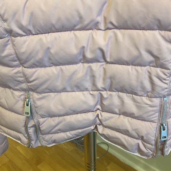 Zara jacket warm lining Inner Faux Fur Collar Inner Knit Zipped Cuffs - Picture 8 of 13